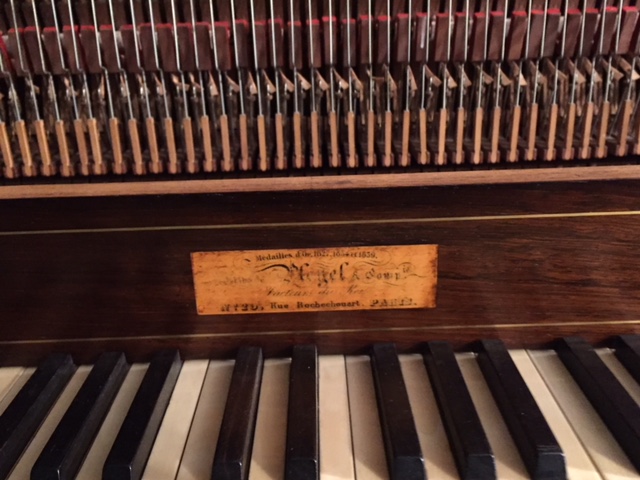 clic pour ouvrir dans un nouvel onglet Piano droit Pleyel & Compagnie (pianino) à acheter sur Montpellier